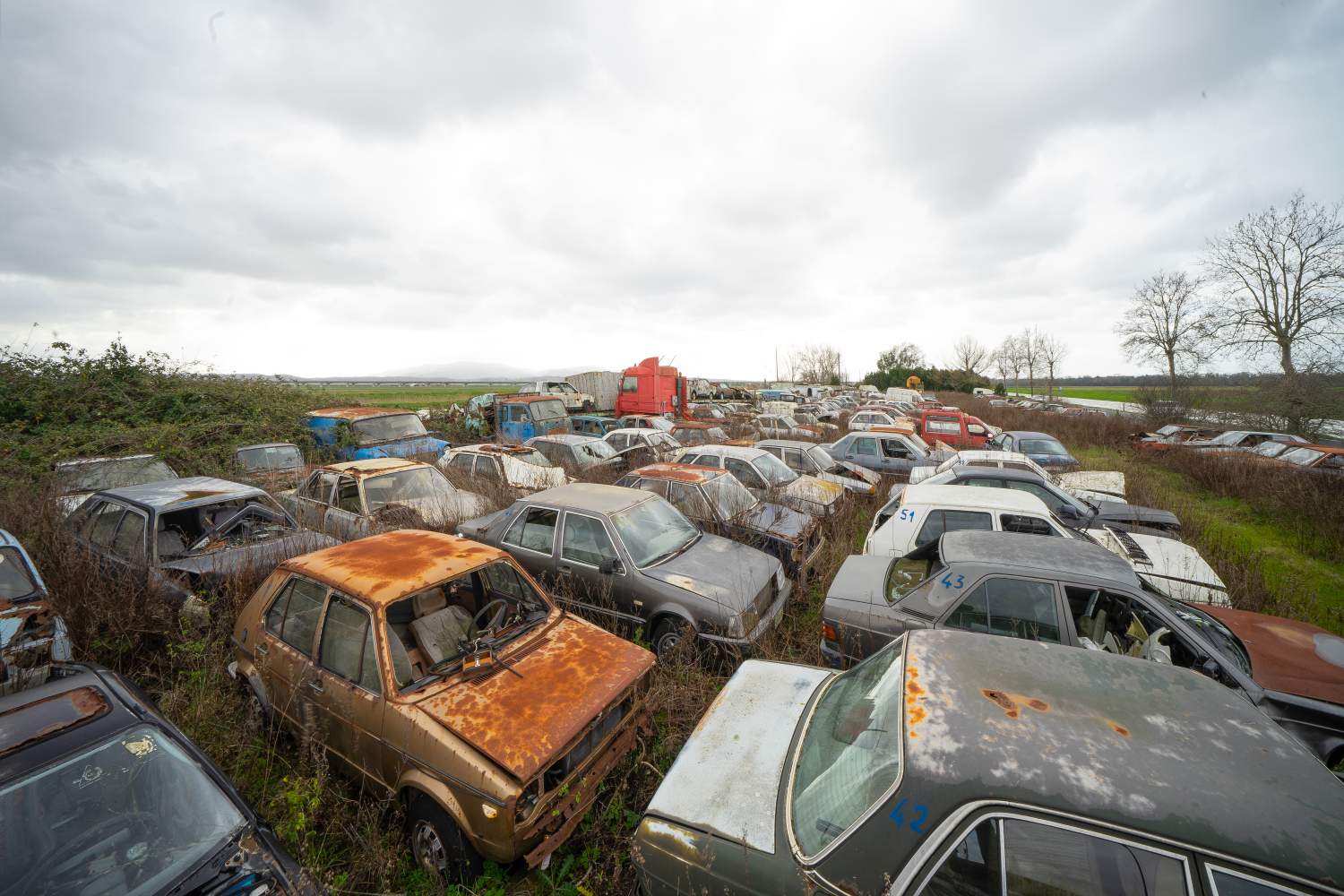 Il cimitero delle auto d’epoca