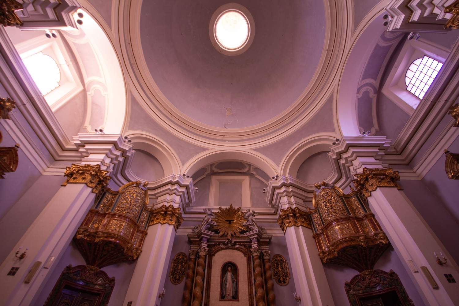La chiesa rosata